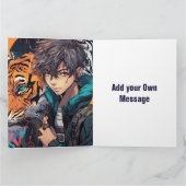 Conservez ou créez votre propre carte de voeux pli (Intérieur)