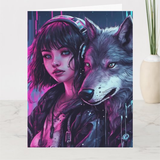 Conservez ou créez votre propre carte de voeux pli (Devant)