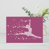 Considérant de danseur de papillon ou invitation (Debout devant)