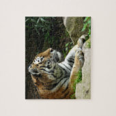 Considérer le puzzle de tigre (Vertical)