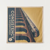 Consistency Is A Superpower Wandkleed (Voorkant (horizontaal))