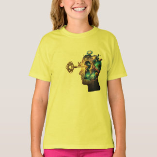 Consistentie ontgrendelt de geest t-shirt