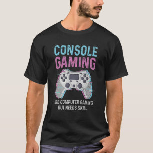 Console gaming voor een controller freak t-shirt