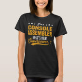 consoleassembler t-shirt (Voorkant)