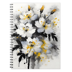 Consolida - Watercolor bloemen Notitieboek