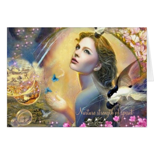 Consolidez la force de l'esprit (Devant horizontal)