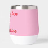 Consommer l'amour dans la bouteille d'eau solaire (Arrière)