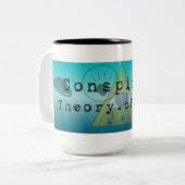Conspiration Théoryologie Mug (Devant gauche)