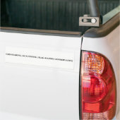 Consrvatief Bumpersticker (Op Truck)
