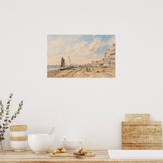 Constable - Brighton Beach Poster (Keuken)