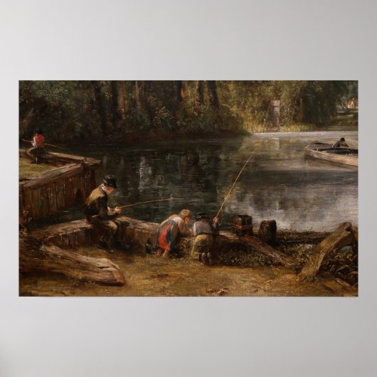 Constable - De Stadford Mill 1820 Poster (Voorkant)
