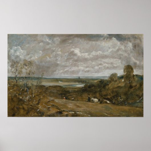 Constable - Dedham uit Langham Poster (Voorkant)