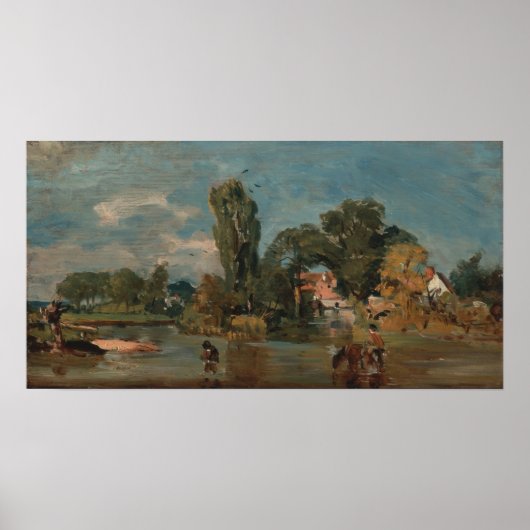 Constable - Flatford Mill Poster (Voorkant)