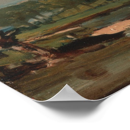 Constable - Flatford Mill Poster (Hoek)