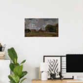 Constable - Golding's House Oost Bergholt Poster (Thuiskantoor)