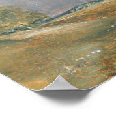 Constable - Golding's zwarte ringpaard Poster (Hoek)