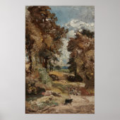 Constable - het Cornfield Poster (Voorkant)