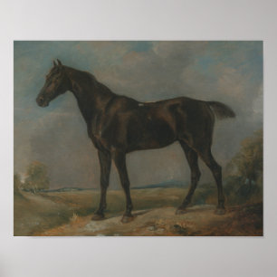 Constable John Constable - Golding het Zwarte Poster