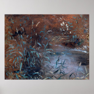 Constable - Russen met een pool Poster