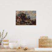 Constable - Schets voor The Haywain Poster (Keuken)