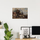 Constable - Schets voor The Haywain Poster (Thuiskantoor)
