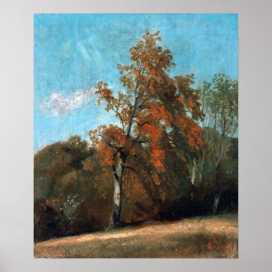 Constable - Studie van een es Poster (Voorkant)