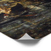 Constable - Uitzicht op de steur nabij Dedham Poster (Hoek)