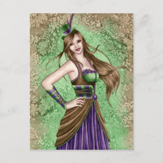 Constance - Carte postale Steampunk