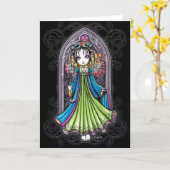 Constance Sunset Guardian Angel Kaart (Gele Bloem)