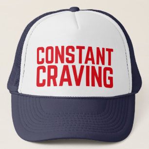 CONSTANT CRAVING: Slogan vrachtwagenhoed Trucker Pet