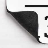 constante van de fijne structuur, uitsluitend gema muismat (Hoek)