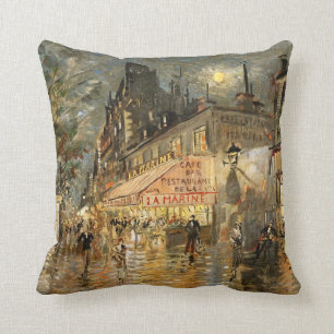 Constantin Korovin: Cafe La Marine, Parijs Kussen