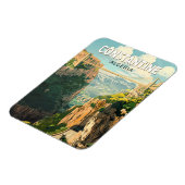 Constantine Algeria Travel Art Vintage Magneet (Linkerzijde)