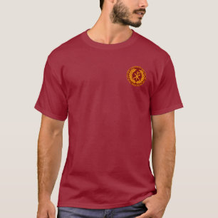 Constantine het Great Maroon & Gold Laurea Shirt