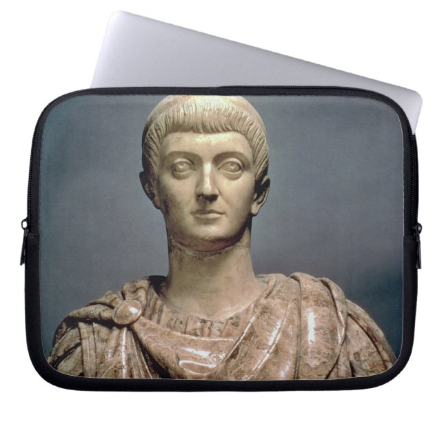 Constantine I (c.274-337) c.350 AD (marmer) Laptop Sleeve (Voorkant)