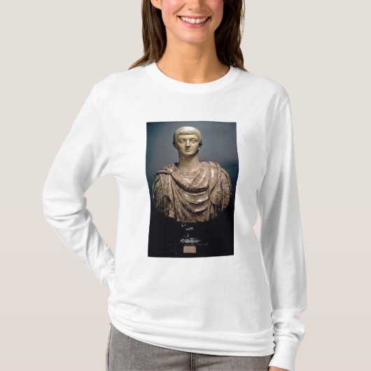 Constantine I (c.274-337) c.350 AD (marmer) T-shirt (Voorkant)