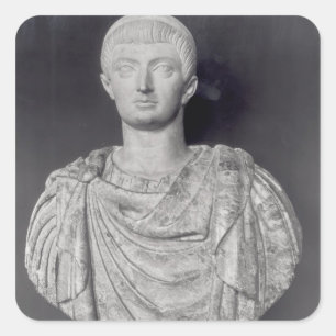 Constantine I c.350 AD Vierkante Sticker