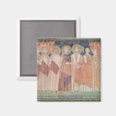 Constantine IV die aan bisschop voorrechten toeken Magneet (Voorkant / Achterkant)