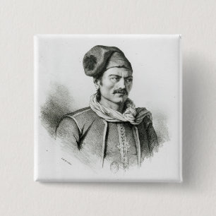 Constantine Kanaris Vierkante Button 5,1 Cm