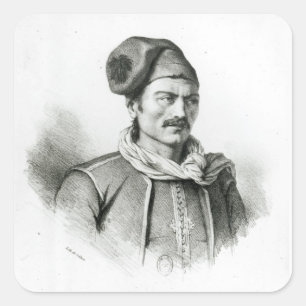 Constantine Kanaris Vierkante Sticker