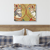 Constantine the Great and St. Helena Canvas Afdruk (Insitu (Slaapkamer))