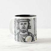 Constantine VI en zijn moeder Irene Tweekleurige Koffiemok (Voorkant links)