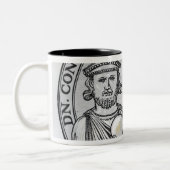 Constantine VI en zijn moeder Irene Tweekleurige Koffiemok (Links)