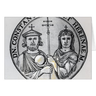 Constantine VI et sa mère Irène