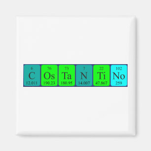 Constantinetabel periodiek magneet