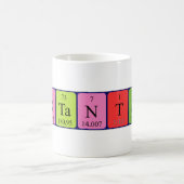 Constantinetabel periodieke mok naam (Center)