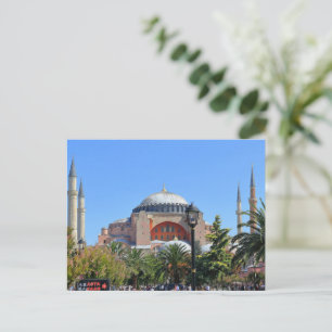 Constantinopel Hagia Sophia Turkije Ayasofya Feestdagenkaart