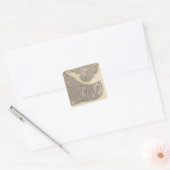 Constantinopel Stambool Vierkante Sticker (Envelop)