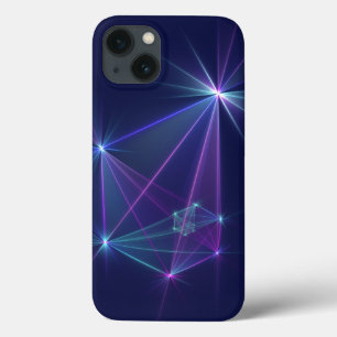 Constellatie, Abstracte Fantasy Fractal Art iPhone 13 Hoesje