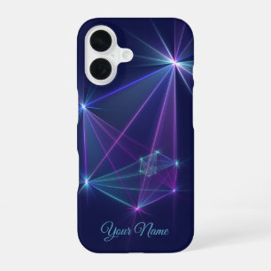 Constellatie, Abstracte Fantasy Fractal Art Name iPhone 16 Hoesje
